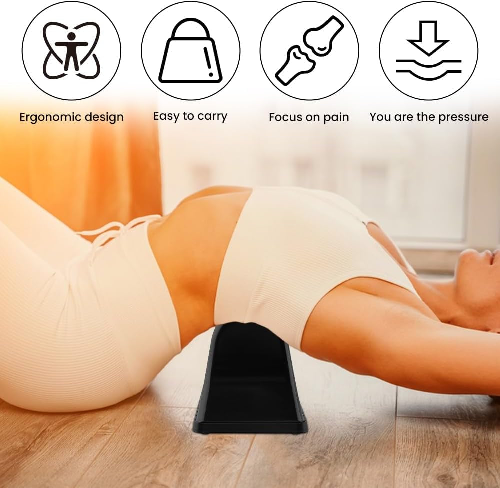 Psoas Release Tool & Hip Flexor Stretching Device, Deep Tissue Muscle Relief for HIPS, Lower Back & Psoas, Alleviate Tension, Soreness(Black,Size:11Inch)
